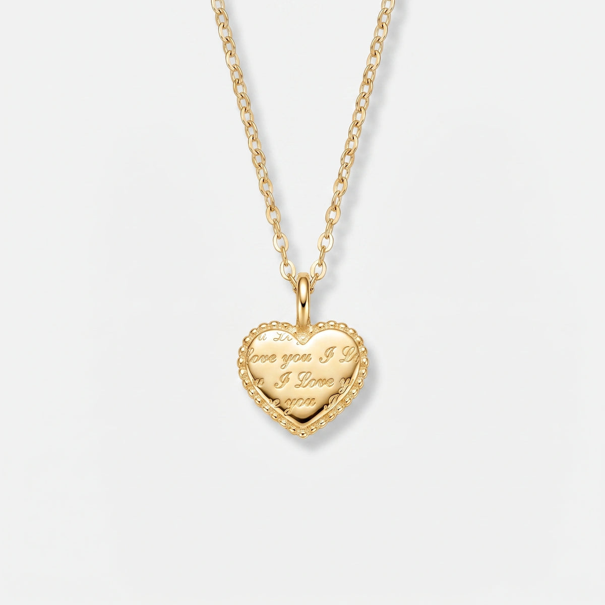 Colar Amor Vintage Prata & Ouro