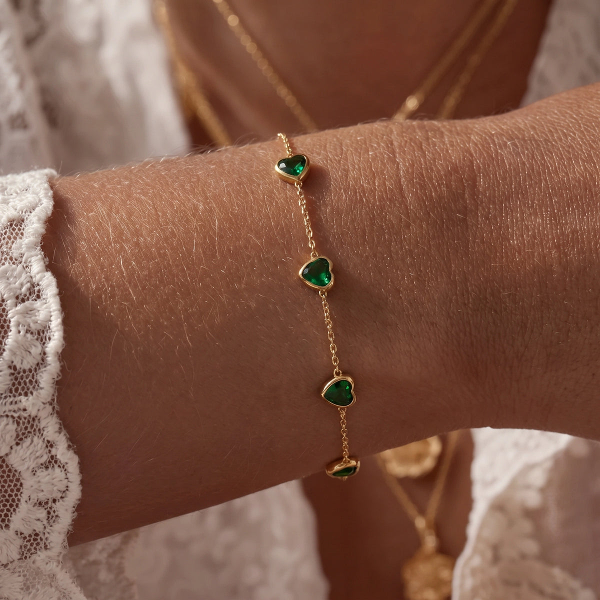 Pulseira Amour Verde