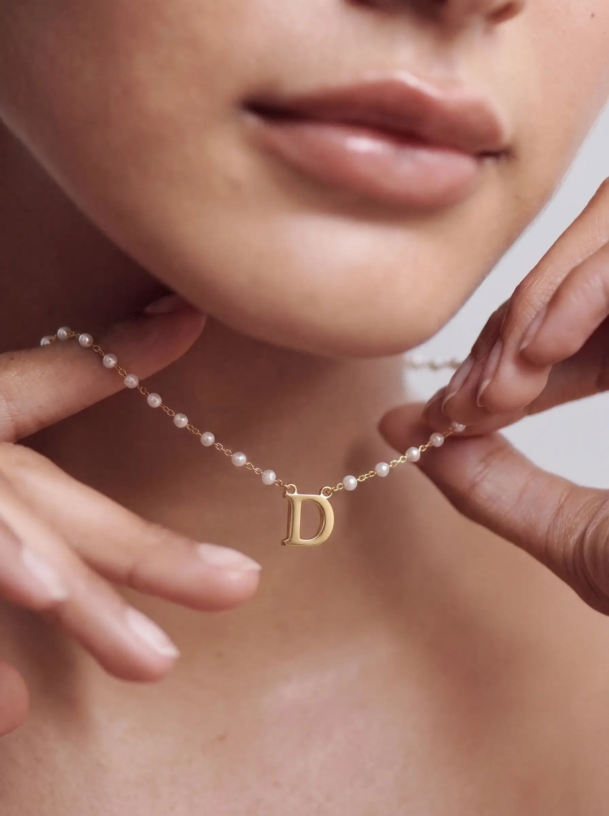 Colar Pérolas Banhado a Ouro 18K