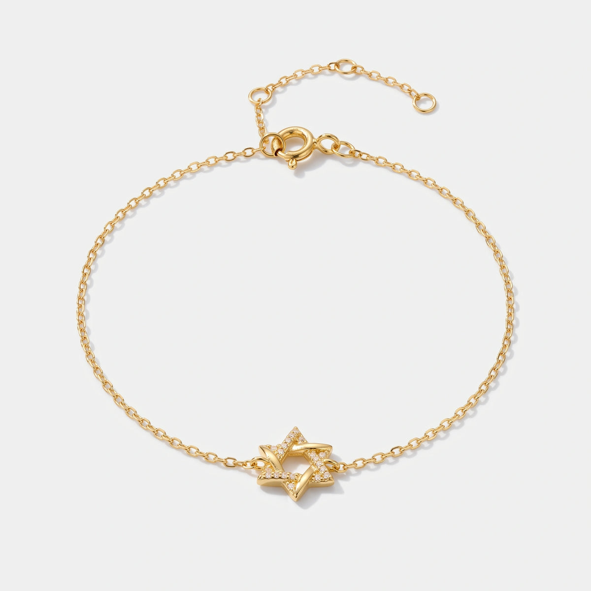 Pulseira Estrela de Davi