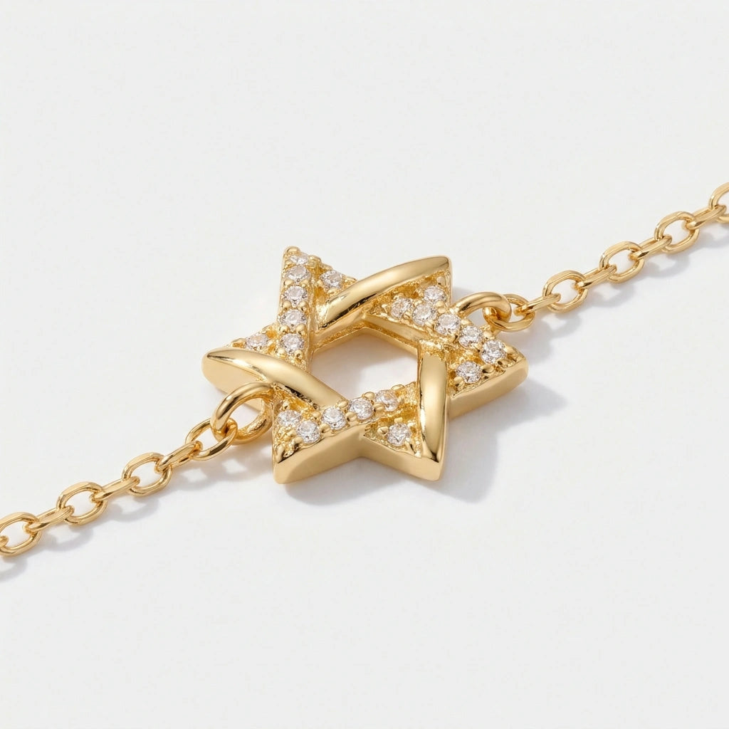 Pulseira Estrela de Davi